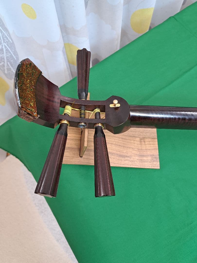 こしあん 津軽三味線 本体 木製 漆塗り