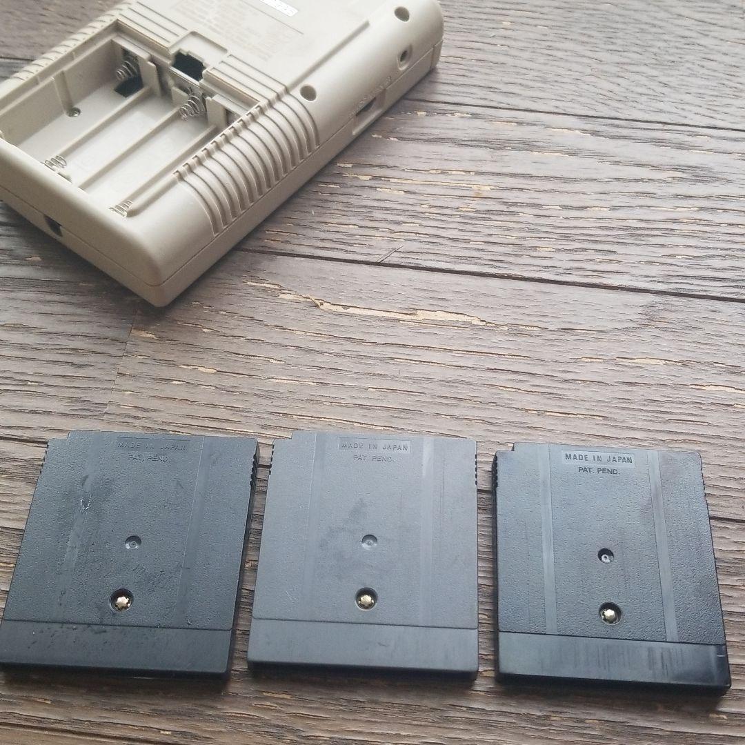 ゲームボーイソフト3本+おまけ