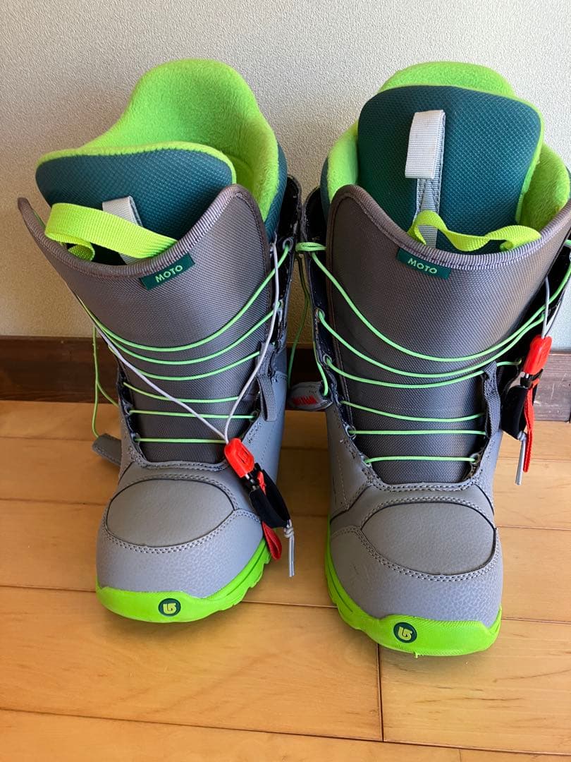 MOTO スノーボードブーツ グレー/グリーン