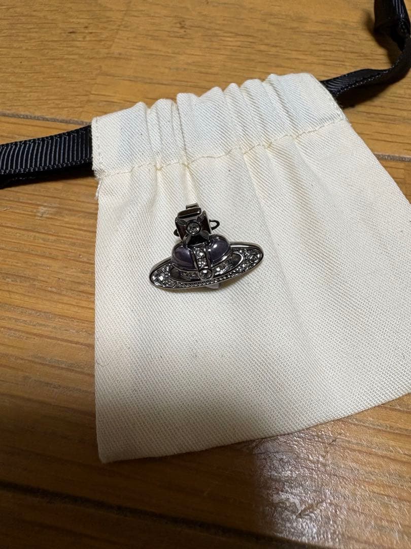 Vivienne Westwood DIAMANTE HEART シングルピアス