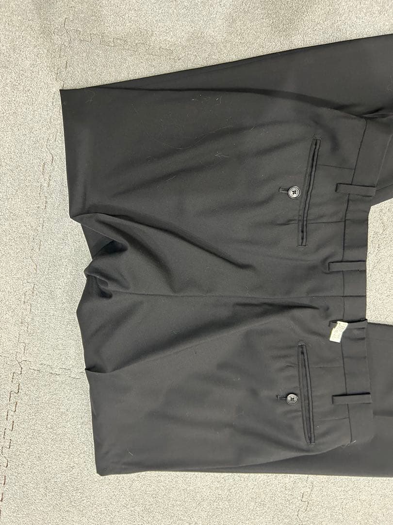 Burberry black label 黒スーツ