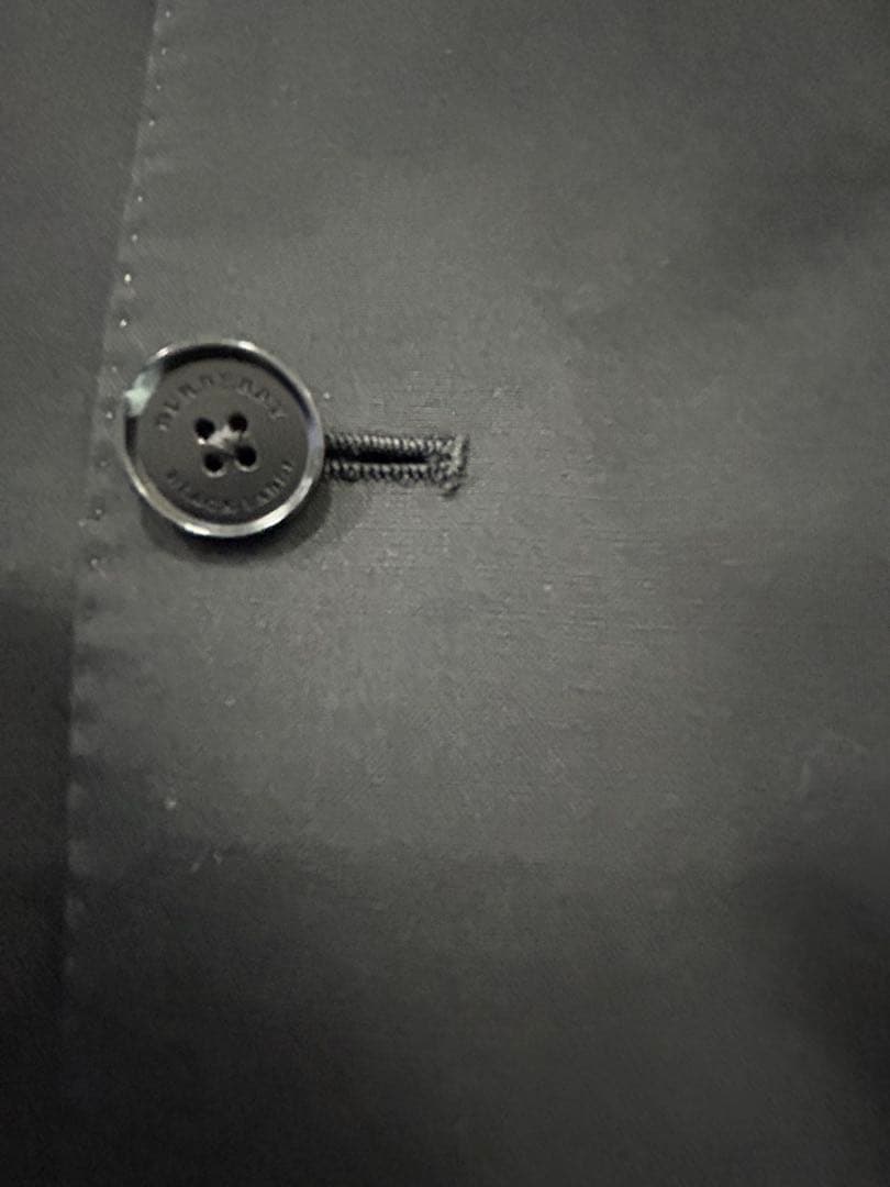 Burberry black label 黒スーツ