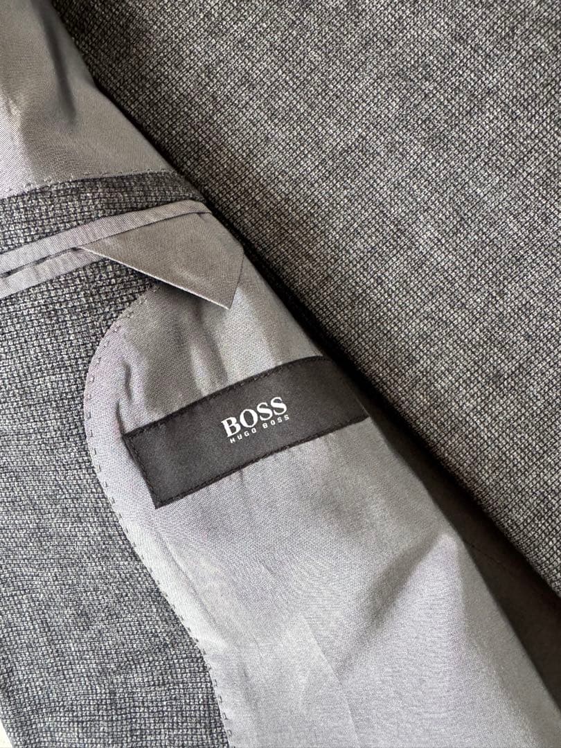 HUGO BOSS グレースーツ 上下セット 50サイズ（日本XL相当)