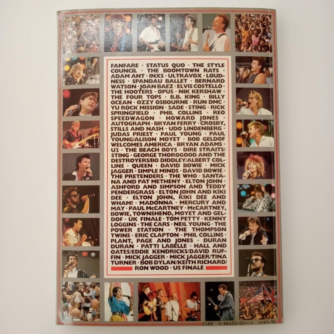 ライブエイド コンサート　写真集