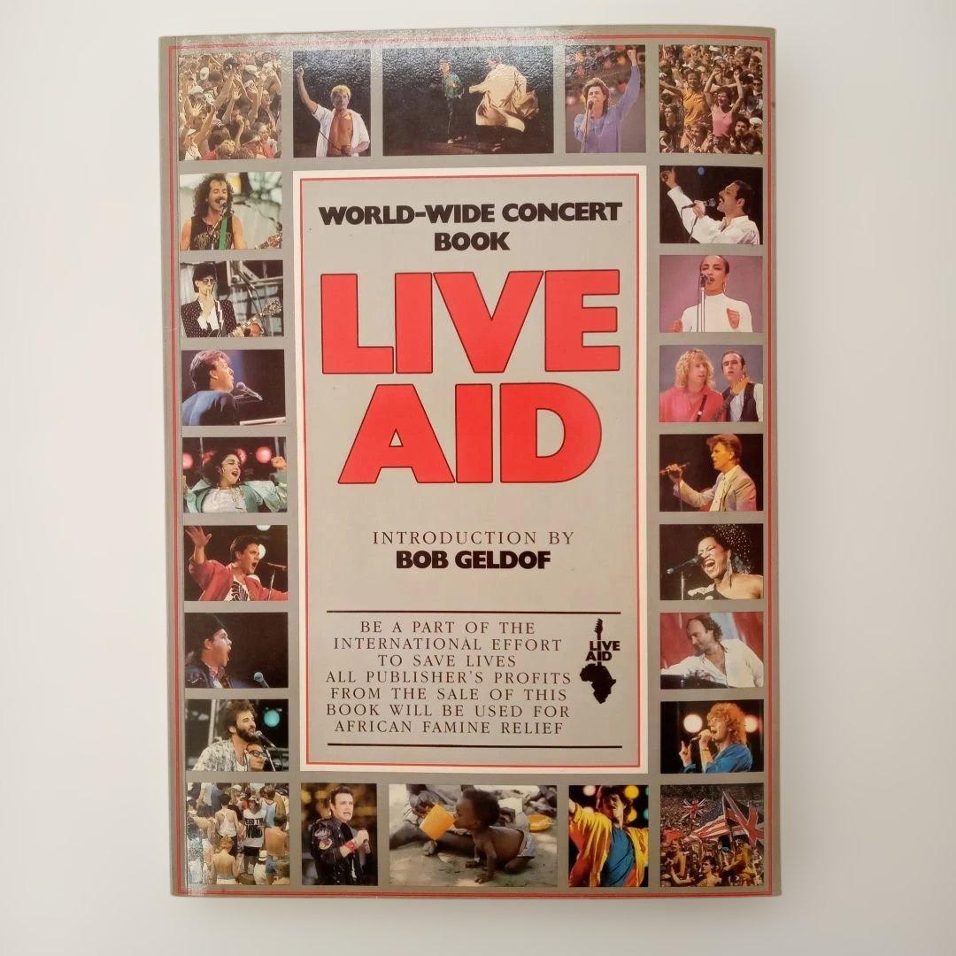 ライブエイド コンサート　写真集