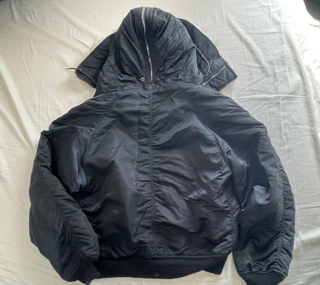 ブラック N-2B フライトジャケット Lサイズ