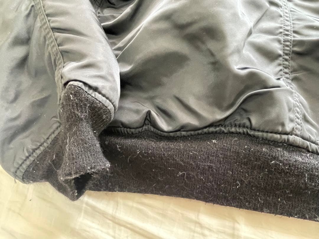 ブラック N-2B フライトジャケット Lサイズ