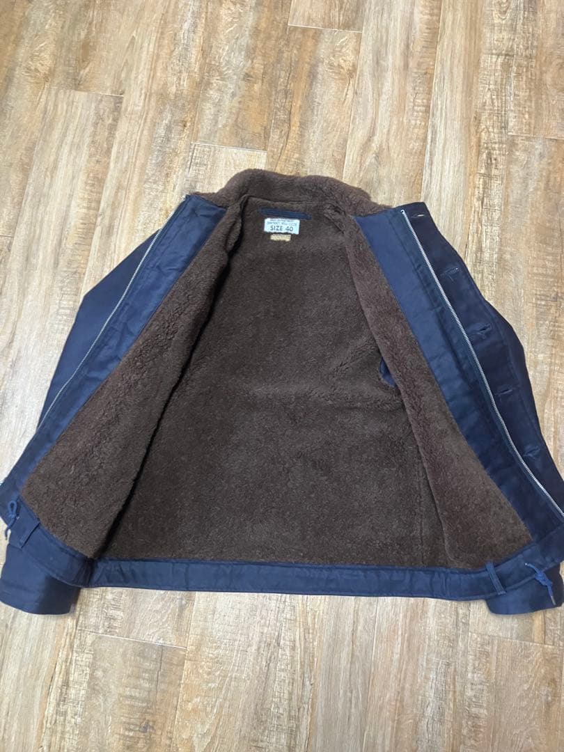 バズリクソンズ　N-1 ネイビーデッキジャケット　サイズ40 ほぼ未使用