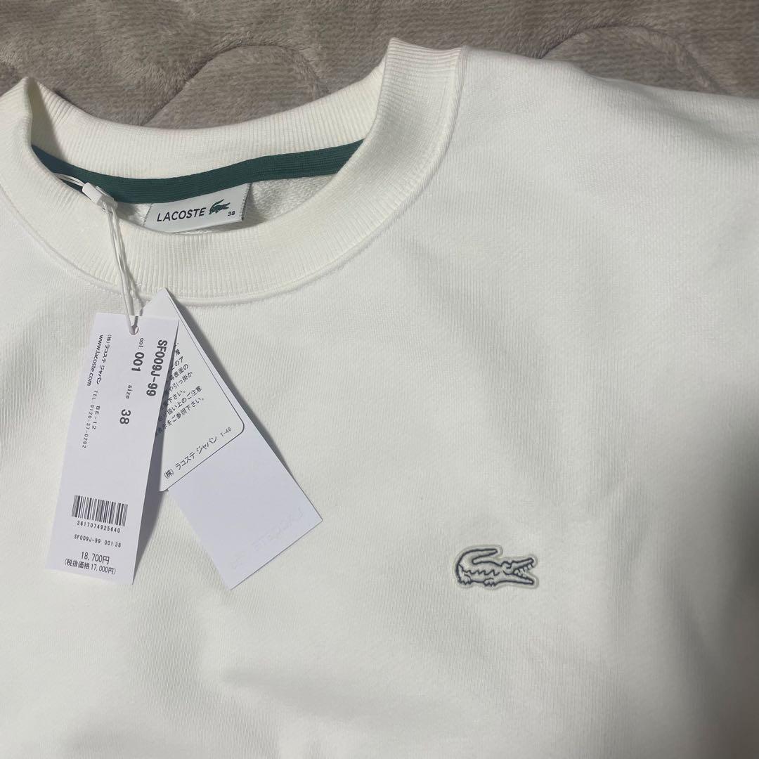 LACOSTE ラコステ スウェットトレーナー 38 新品未使用