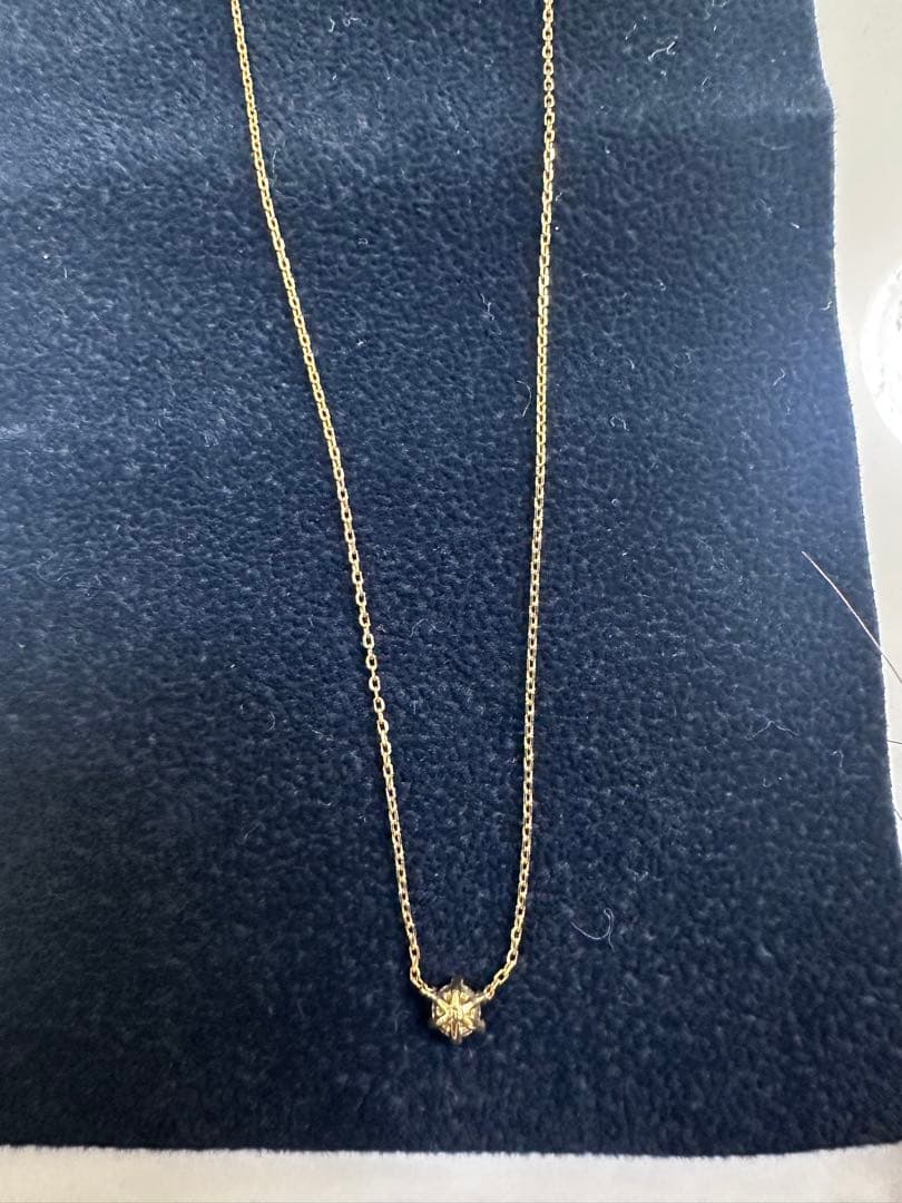 AHKAH ロシアンダイヤモンドネックレス　0.13ct