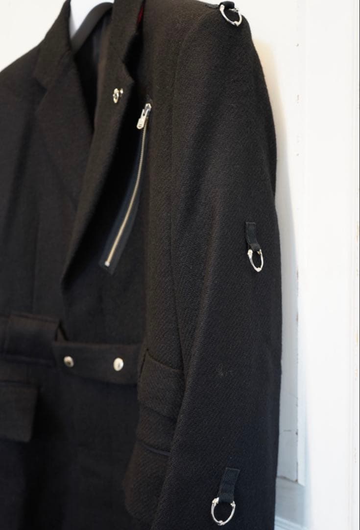【最終値下】The Soloist 20AW ハリスツイード ロングコート 46
