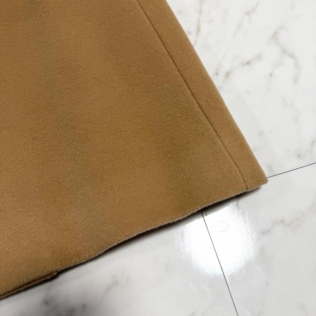 【極美品】完売品✨️ICB カシミヤ 大きいサイズ 44 チェスター コート