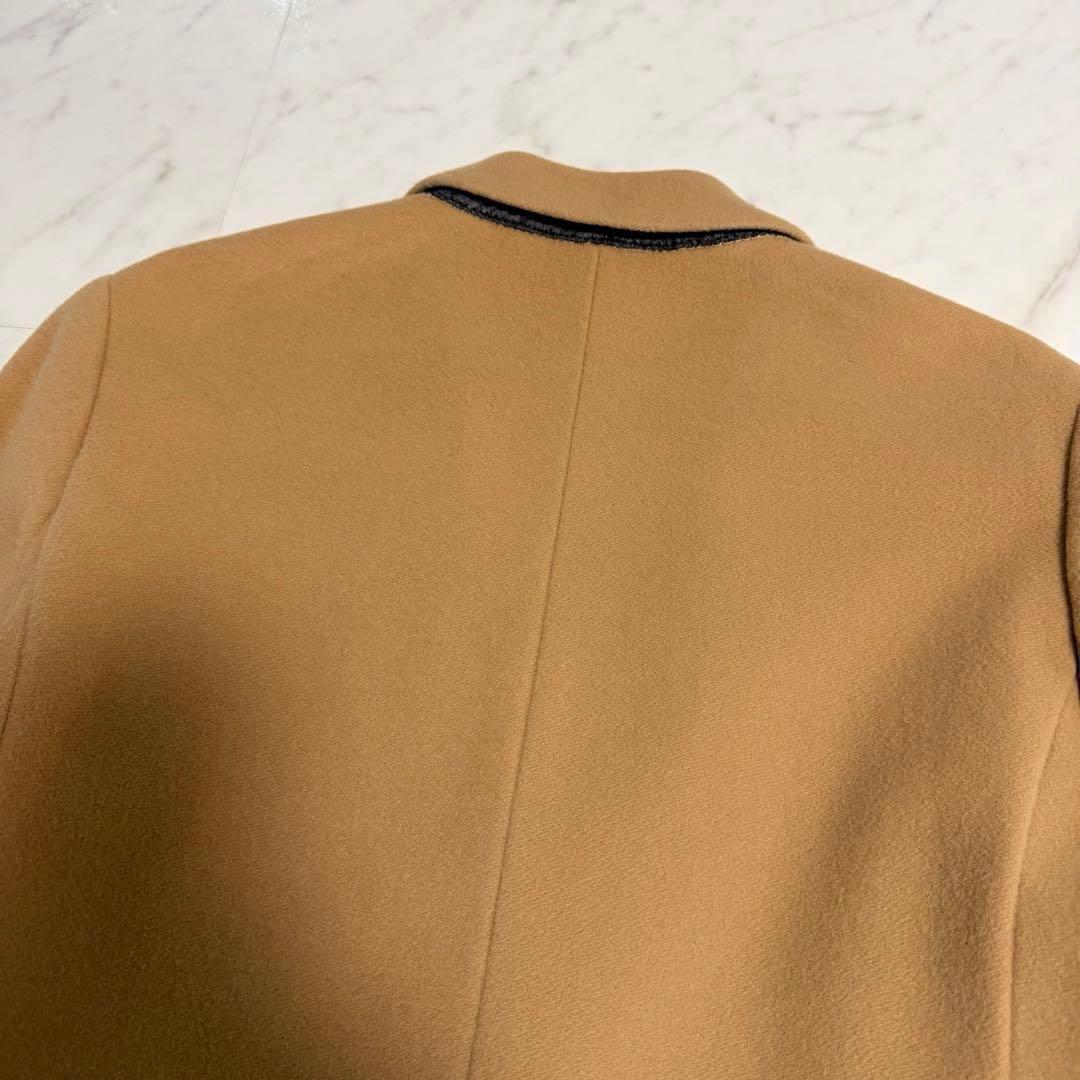 【極美品】完売品✨️ICB カシミヤ 大きいサイズ 44 チェスター コート