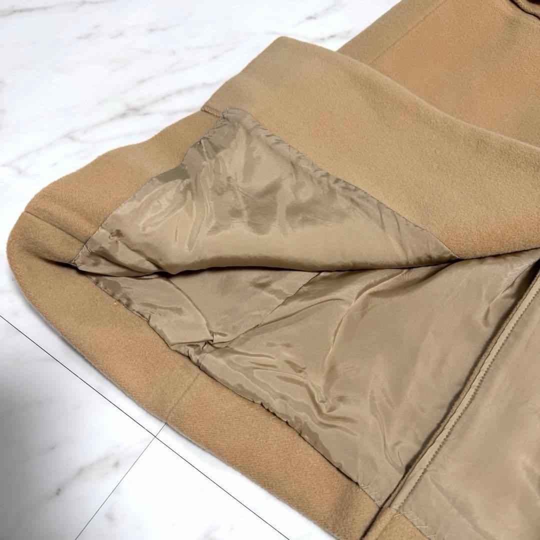 【極美品】完売品✨️ICB カシミヤ 大きいサイズ 44 チェスター コート