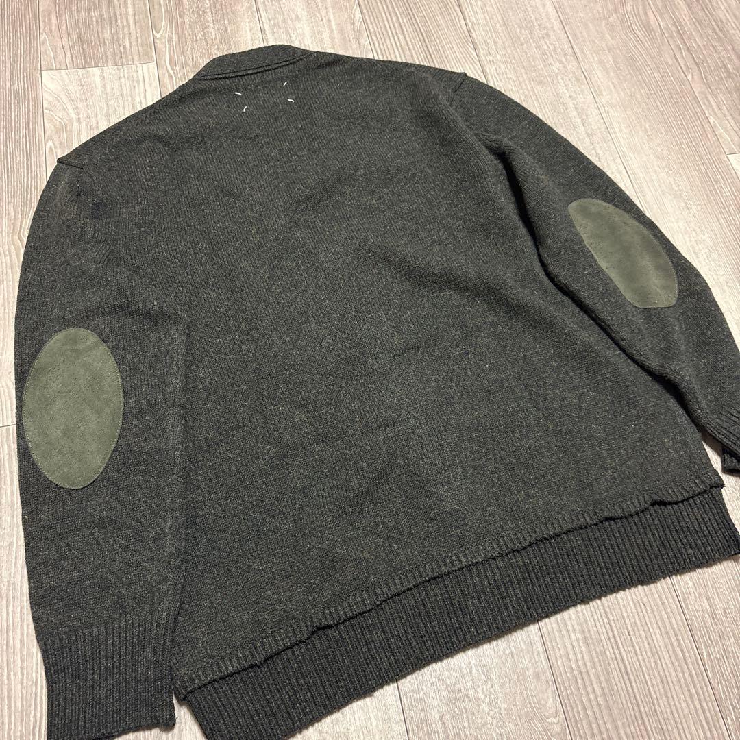 f*g様 HA1430 美品 メゾン・マルジェラ エルボーパッチ カーディガン