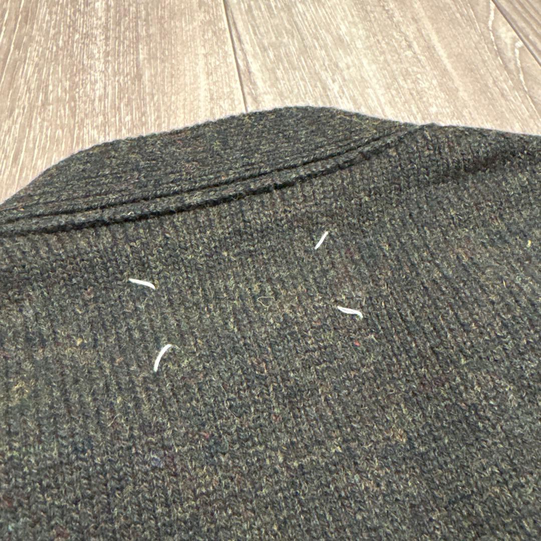 f*g様 HA1430 美品 メゾン・マルジェラ エルボーパッチ カーディガン