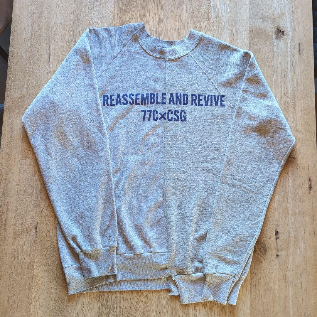 Curensology×77circa ヴィンテージスウェット