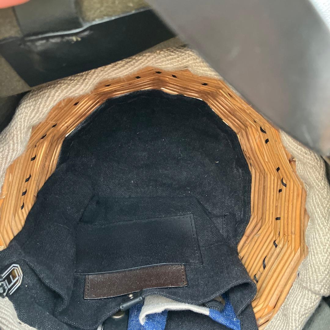 eb・a・gos エバゴス レザーカゴbag ショルダー付き