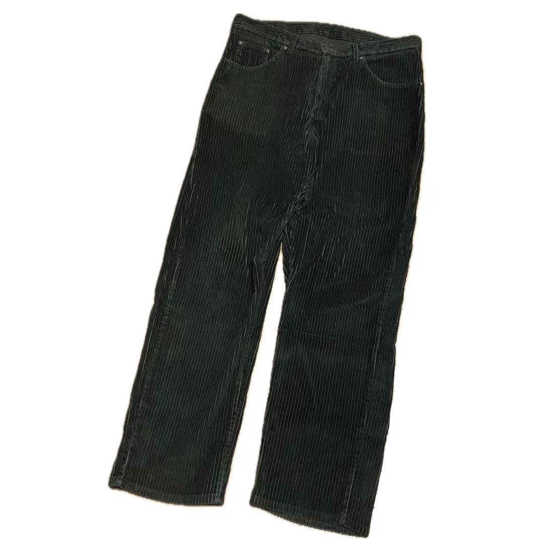 90s USA製 Lee RIVETED コーデュロイパンツ バギーパンツ リー