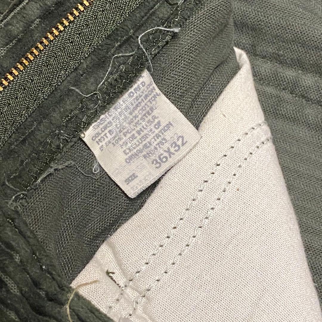 90s USA製 Lee RIVETED コーデュロイパンツ バギーパンツ リー