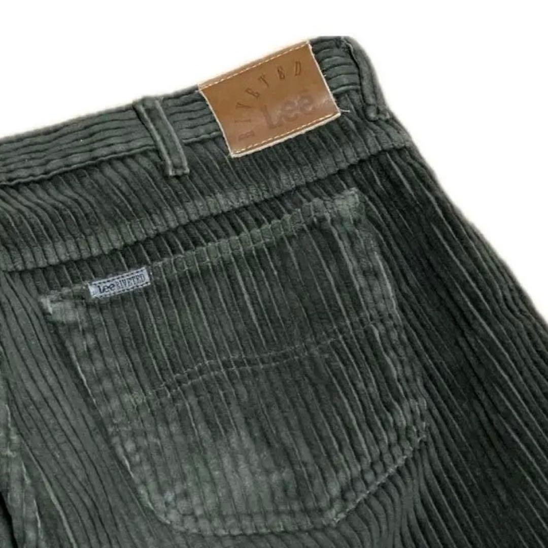 90s USA製 Lee RIVETED コーデュロイパンツ バギーパンツ リー
