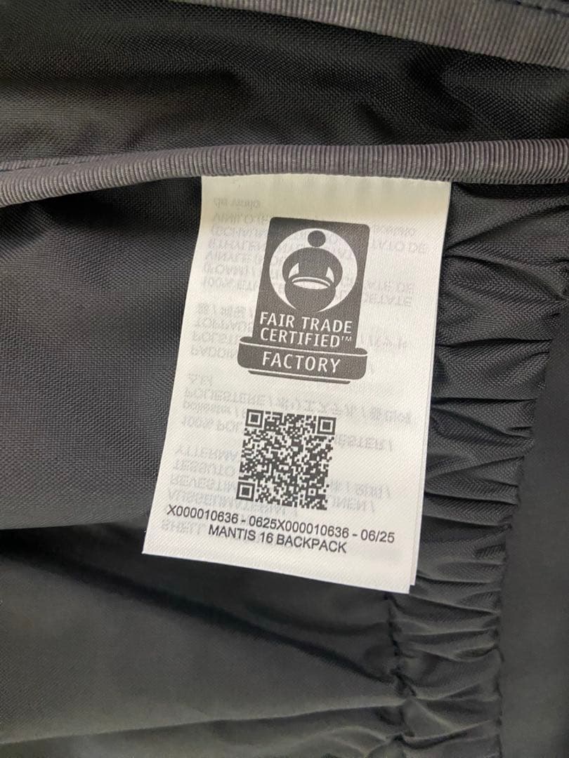 ARC’TERYXアークテリクス マンティス16 ブラック