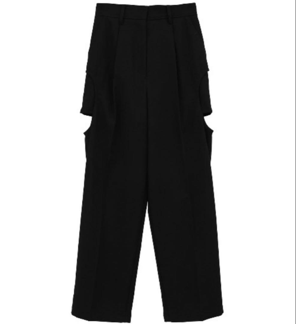 p*e様 正規品新品タグつきCLANE SIDE CIRCLE CUT PANT