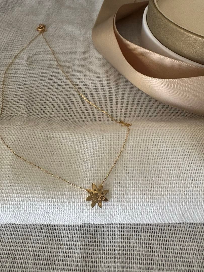 AHKAH アーカー プチソレイユ ダイヤモンド ネックレス