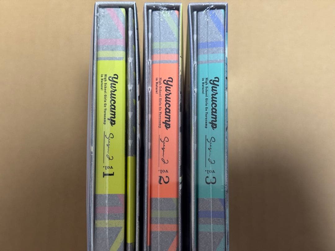 ゆるキャン△SEASON2 初回限定版Blu-ray 全3巻セット