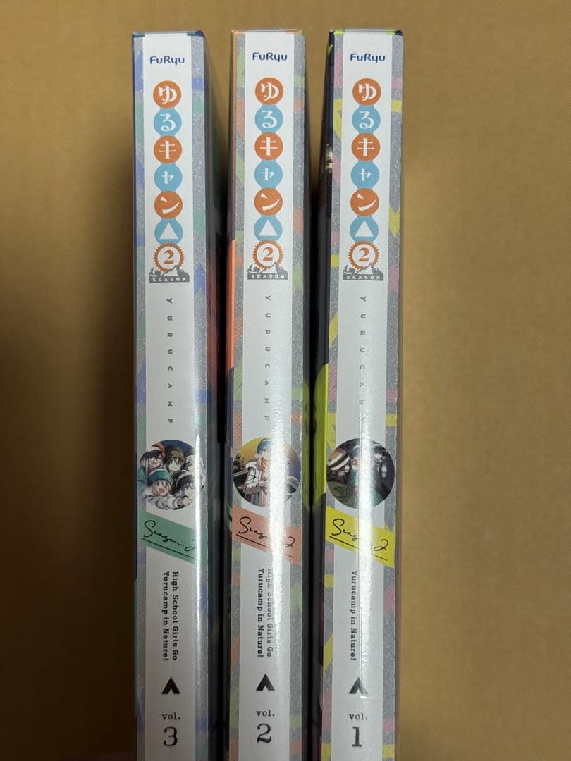 ゆるキャン△SEASON2 初回限定版Blu-ray 全3巻セット