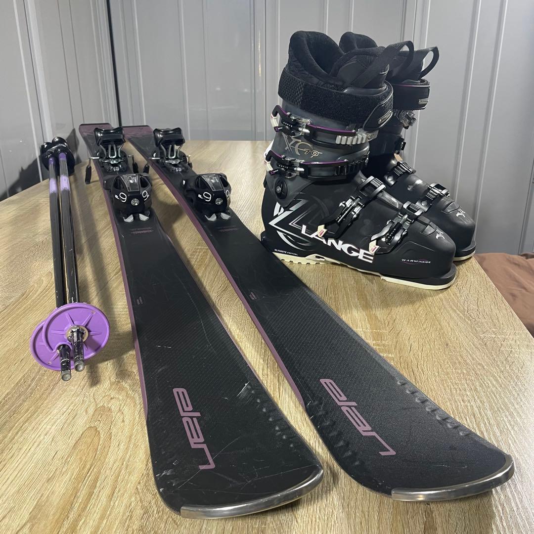 elan LANGE お得なスキーフルセット‼︎