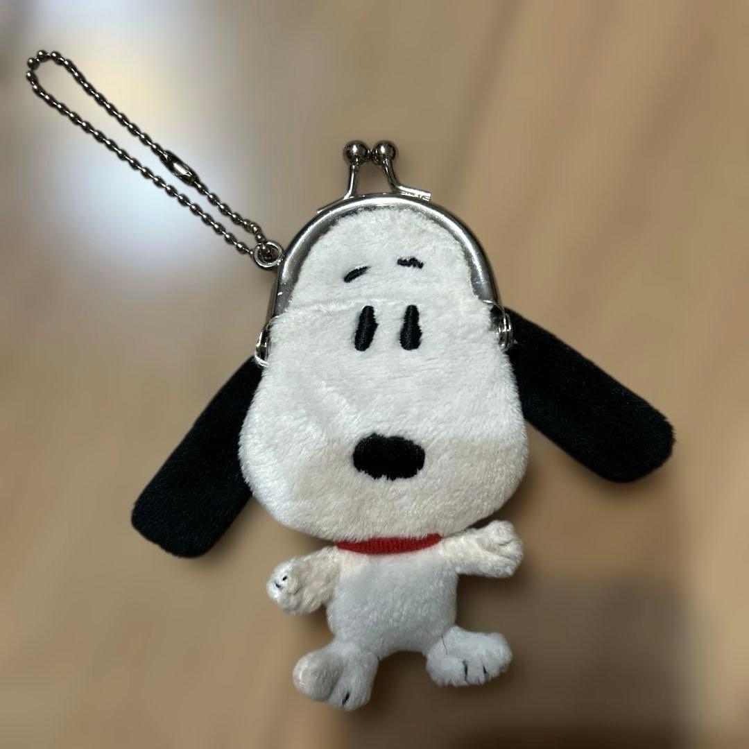スヌーピーがま口キーホルダー