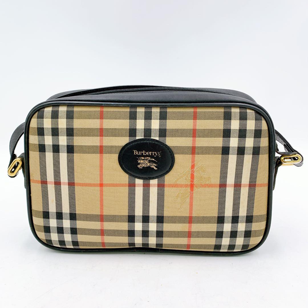 9A41 希少 BURBERRY バーバリー ショルダーバッグ ノバチェック
