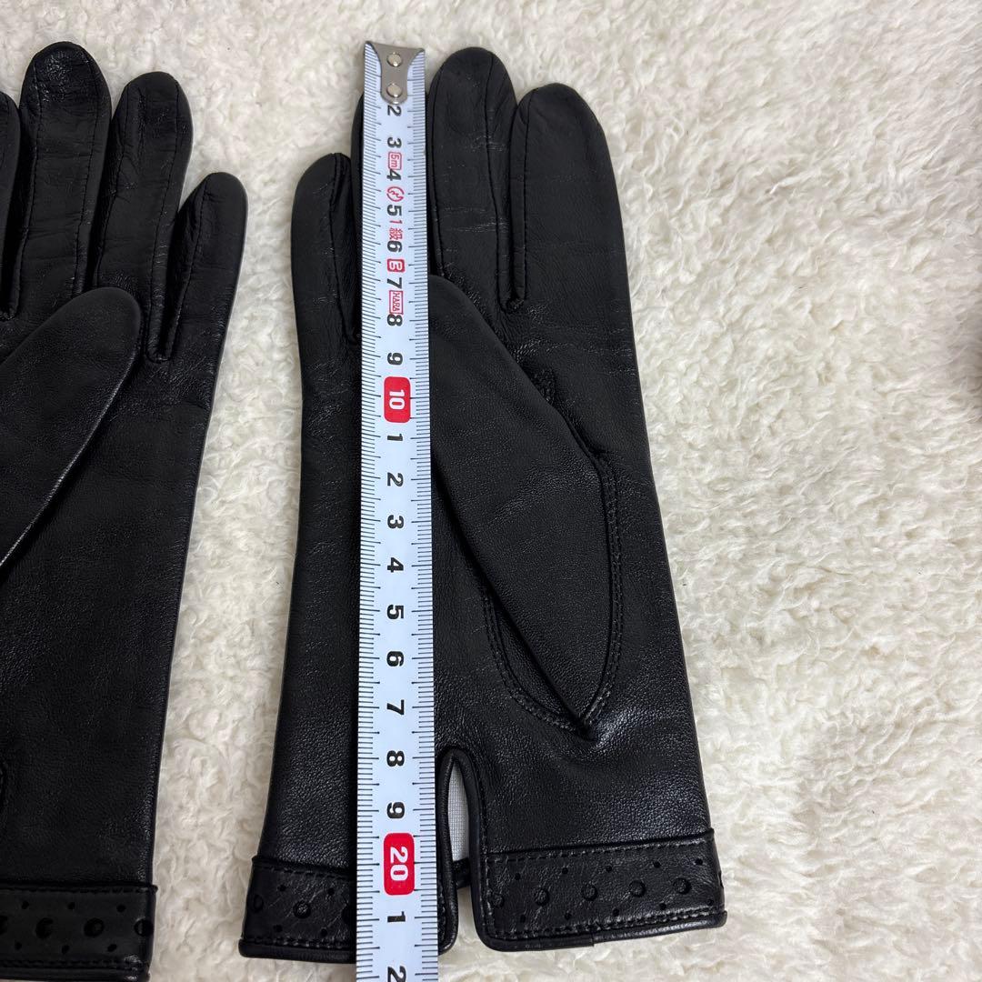 【美品】Vivienne Westwood レディース 羊革　手袋 BLACK
