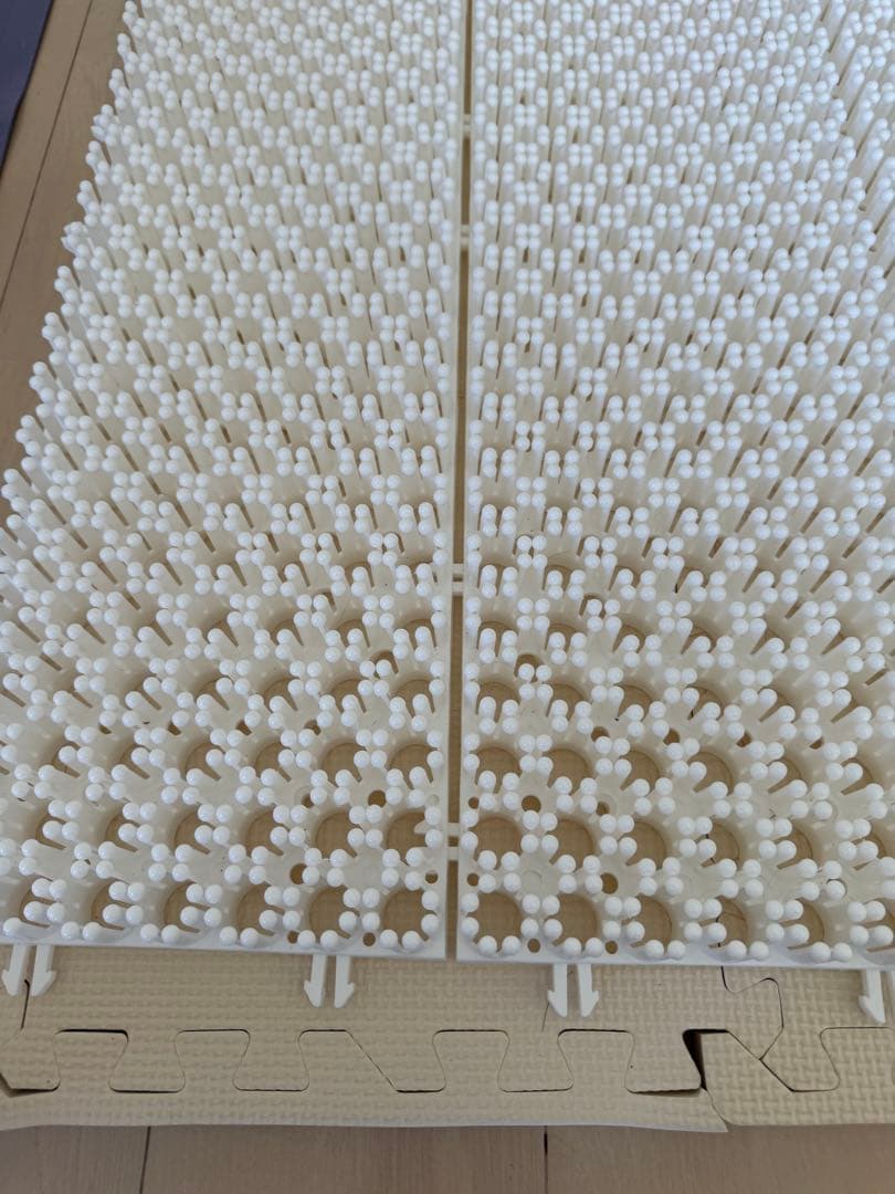 １２枚　スノートレーニング専用人工芝　スノーマット　ホワイト