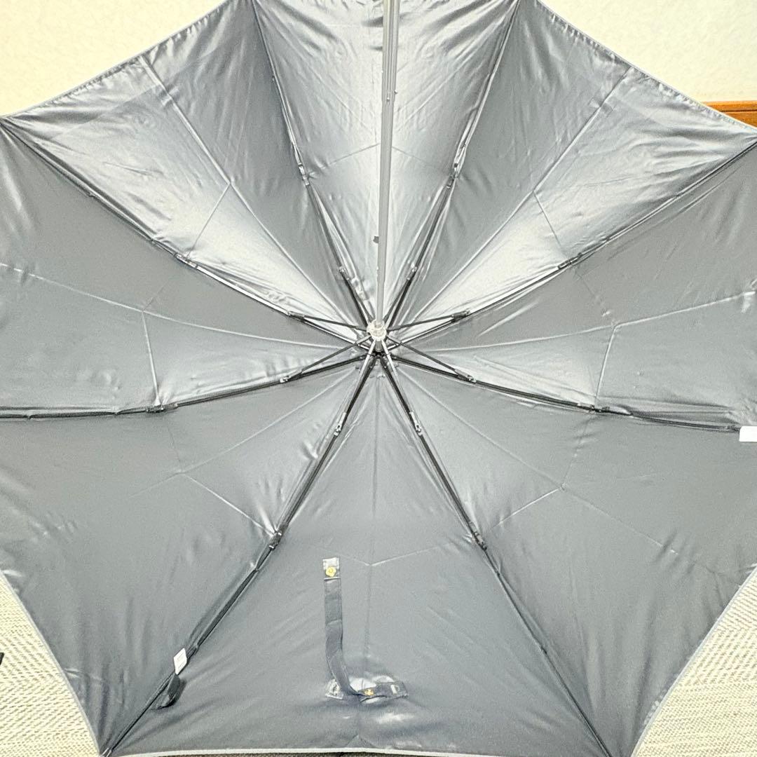 ランバンオンブルー　遮光者熱晴雨兼用UV折りたたみパラソル　ワイドサイズ