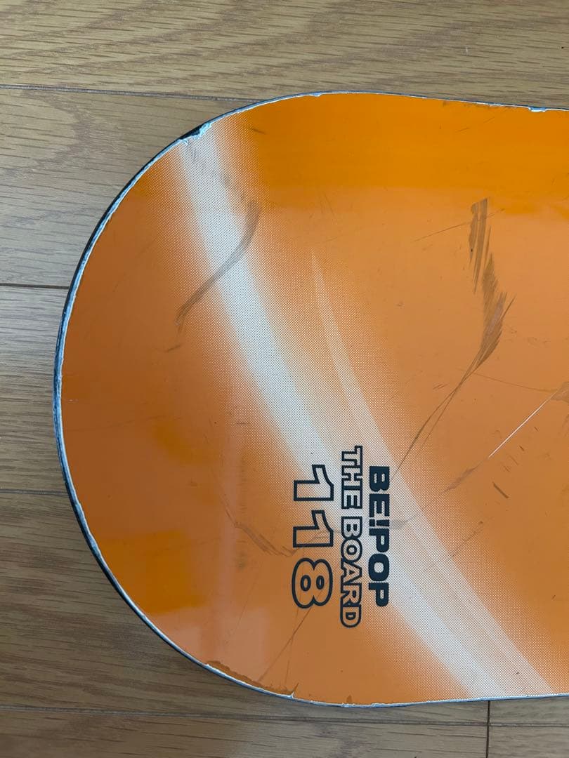 スノーボード　キッズ３点セット　板：BEPOP、バイン、靴：キスマーク