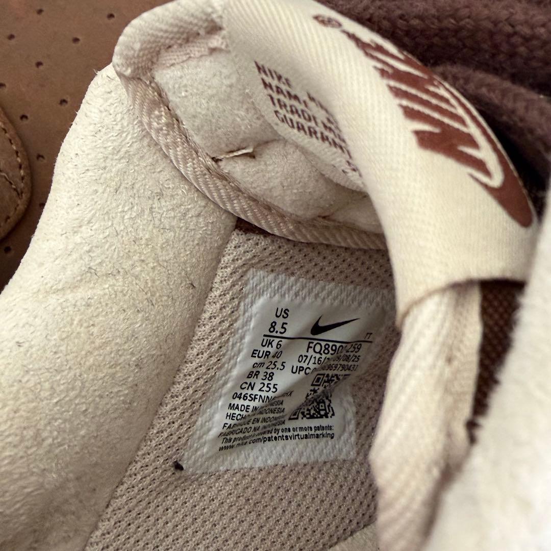 ナイキ エア フォース 1 ＇07 ブラウン　25.5cm