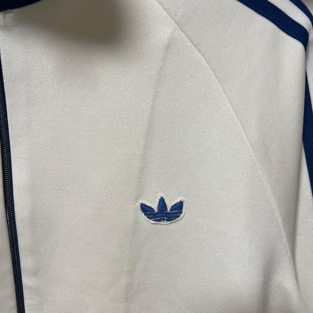 80s adidas アディダス トラックジャケット デサント 古着 ビンテージ