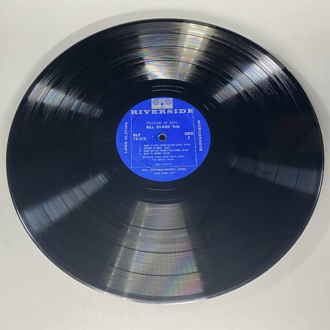 ★至高の逸品【USオリジナル／希少MONO／極上盤／青少／深溝】ビル・エヴァンス