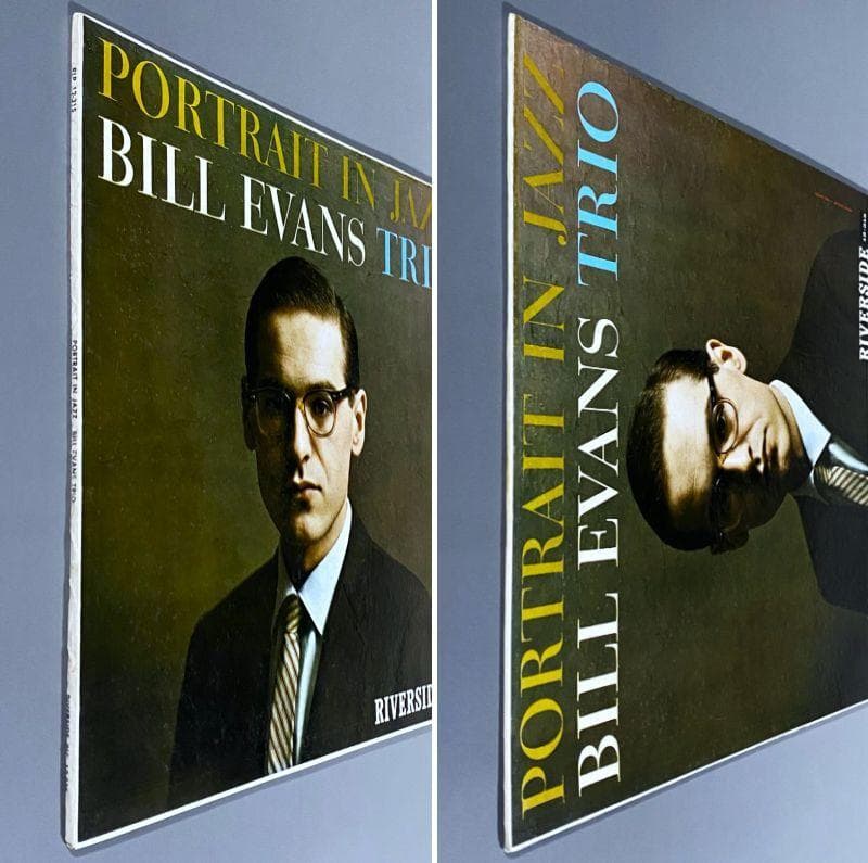 ★至高の逸品【USオリジナル／希少MONO／極上盤／青少／深溝】ビル・エヴァンス