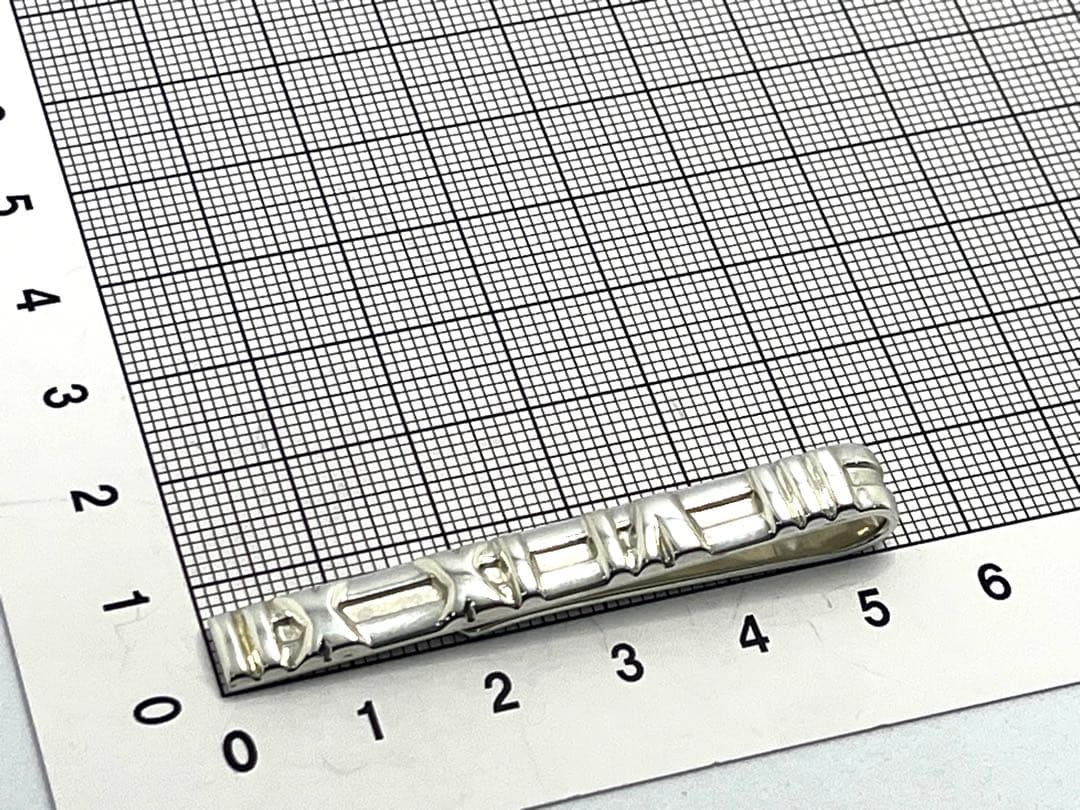 h601 美品　ティファニー　アトラス　1995 ネクタイピン　シルバー　925