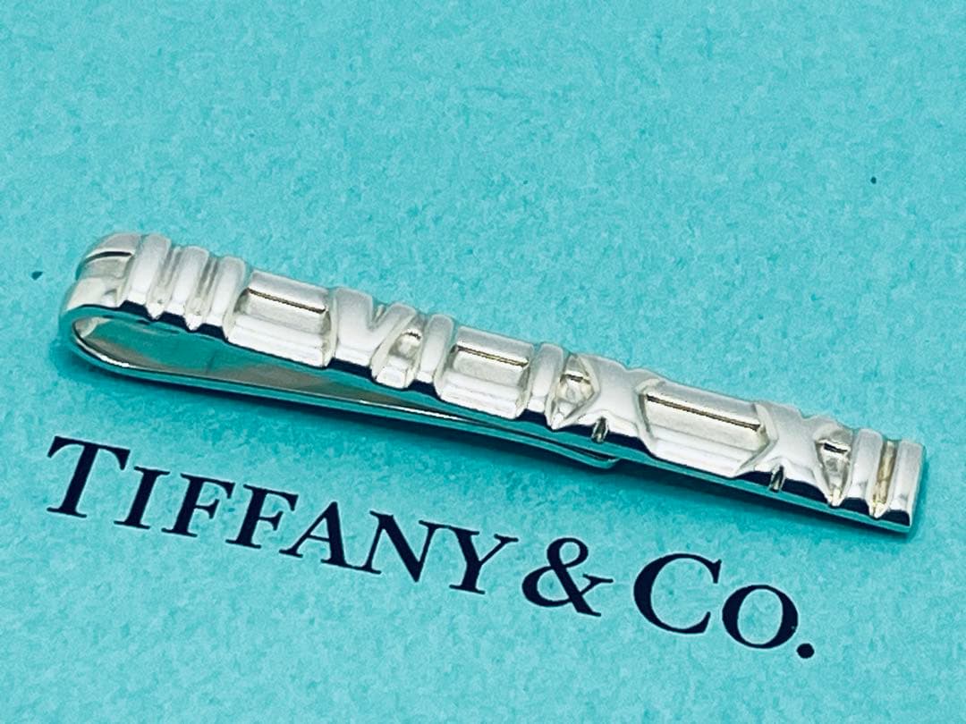 h601 美品　ティファニー　アトラス　1995 ネクタイピン　シルバー　925