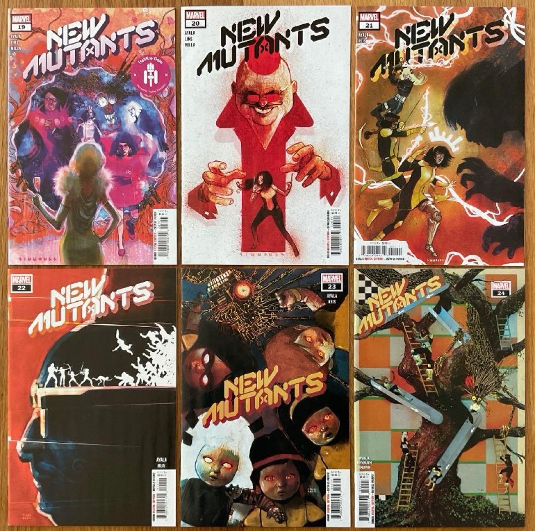 New Mutants #1-30 ニュー・ミュータント アメコミリーフ