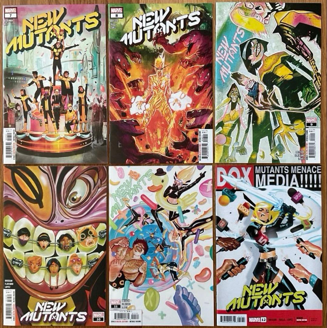 New Mutants #1-30 ニュー・ミュータント アメコミリーフ