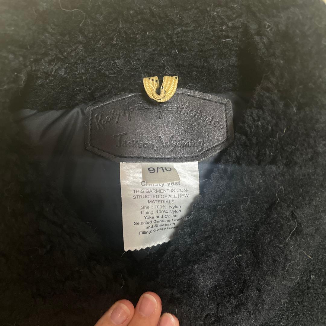 ロッキーマウンテン　ダウンベスト　黒