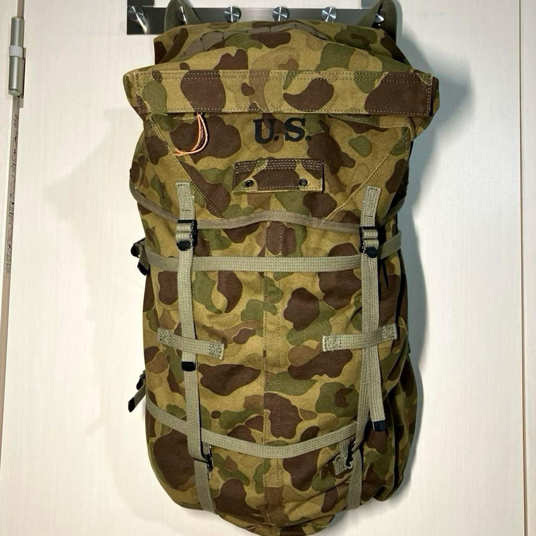 リアルマッコイズ　U.S.ARMYバックパック 迷彩バッグ　美品