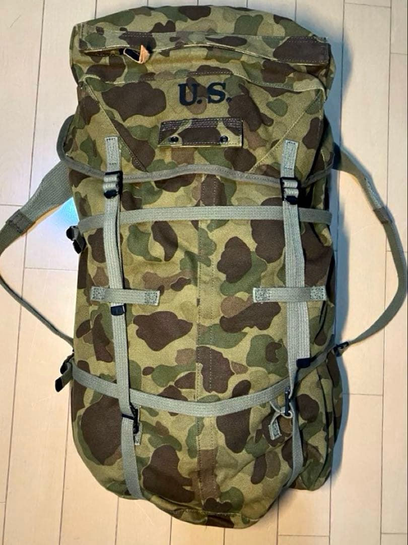 リアルマッコイズ　U.S.ARMYバックパック 迷彩バッグ　美品