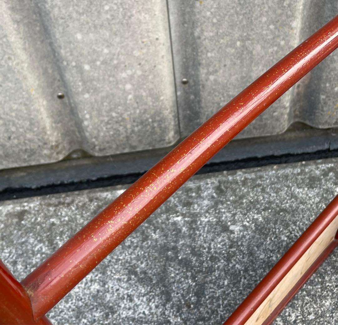 稀少/古道具/当時物/無垢材/木製/衣紋掛け/衣桁/着物掛け/22