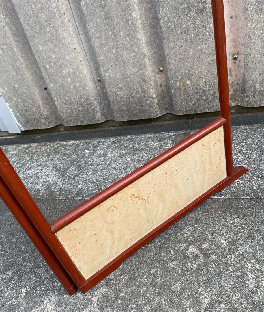 稀少/古道具/当時物/無垢材/木製/衣紋掛け/衣桁/着物掛け/22